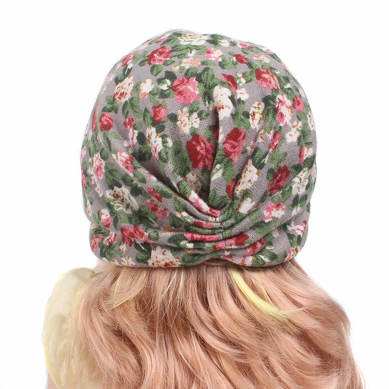 Шапки одежда для детей аксессуары с бантом для девочек повязка на голову ребенка шляпу 1 шт. Детская осенняя цветочный Весенние шапки