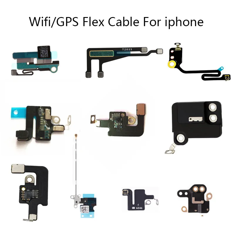 

1PCS For iphone 5 5C 5S SE 6 6 Plus 6S Plus 7 7 PluS WiFi/GPS Antenna Signal Flex Cable Ribbon Replacement Parts