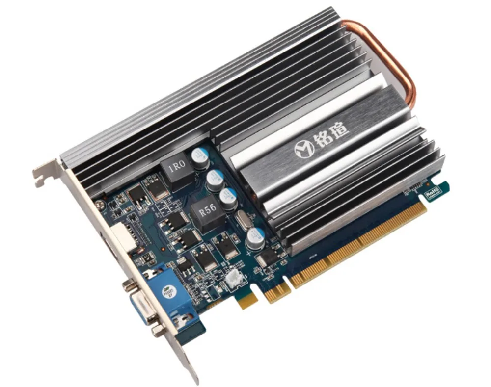  New original  Desktop computer game graphics card MAXSUN HD6570 1G DDR3    HDMI+VGA free shipping 