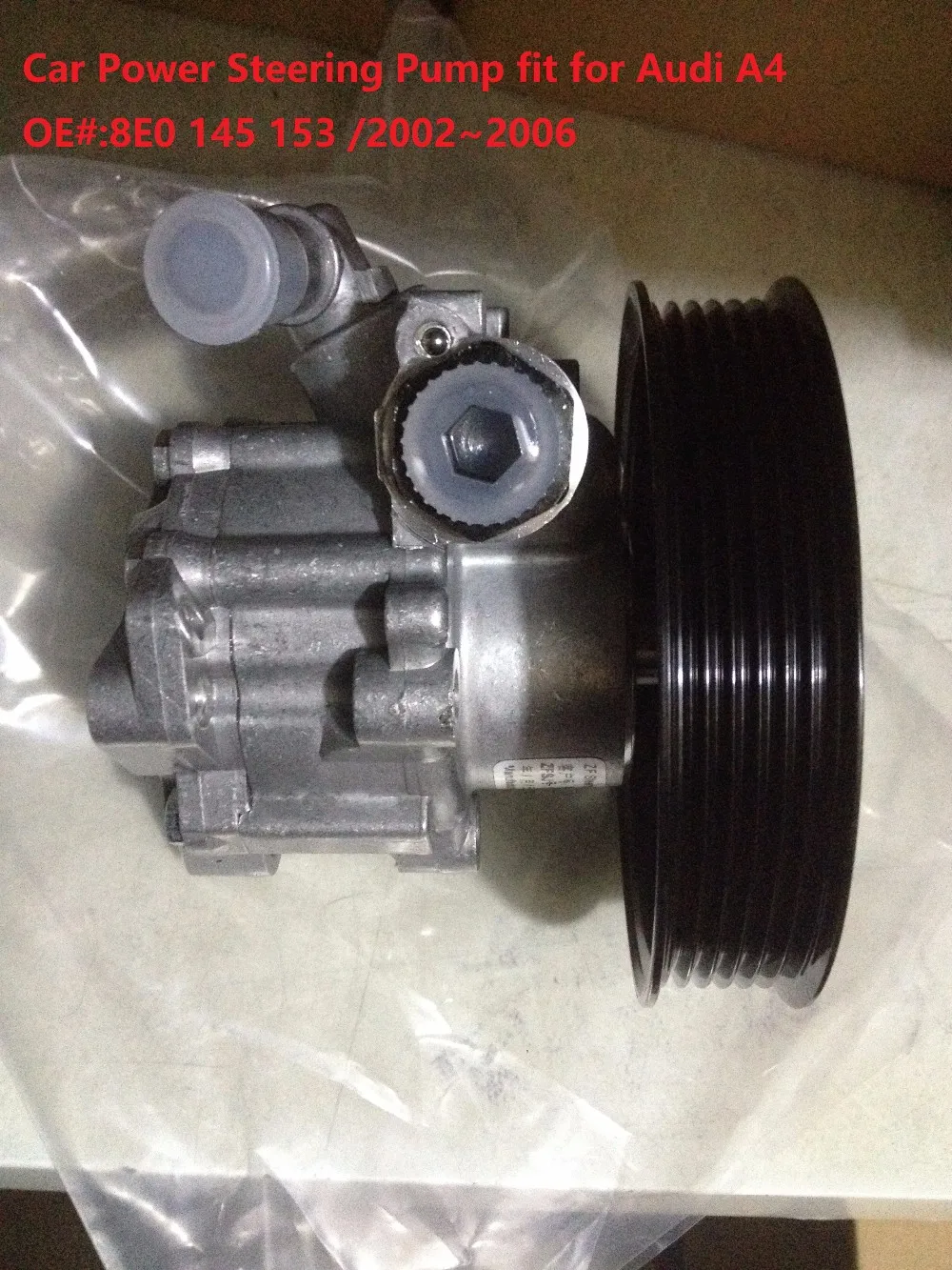ZWET Car Power Steering Pump fit for Audi A4 3.0L Engine V6 PULLEY FOR AUDI A4 A4 QUATTRO TURBO/8E0145153 2002 2006-in Power Steering Pumps & Parts from ...
