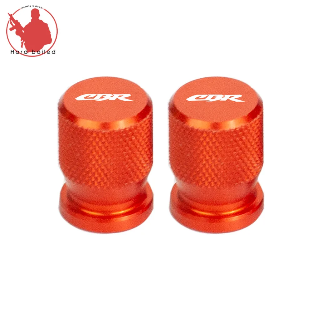 FOR HONDA CBR Motorcycle Accessorie Wheel Tire Valve caps CNC Aluminum Airtight Covers  2017 2018  (10)