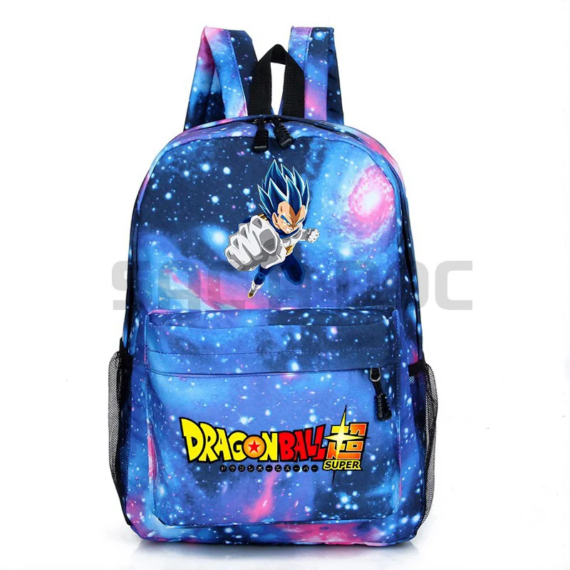 Classic Anime Dragon Ball Backpack Super Saiyan Fashion Shoulder Laptop Rucksack Goku Vegeta Men Women Boys Girls School Mochila - Цвет: 8
