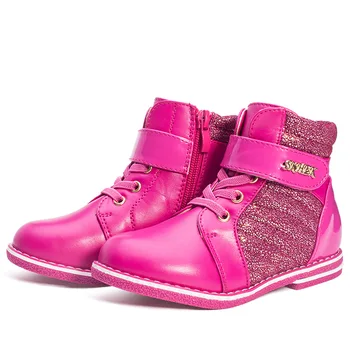 

Winter Snow Boots For Girls Pink Non-slip Warm plush Children Shoes Fashion Kids Baby Toddler Boots