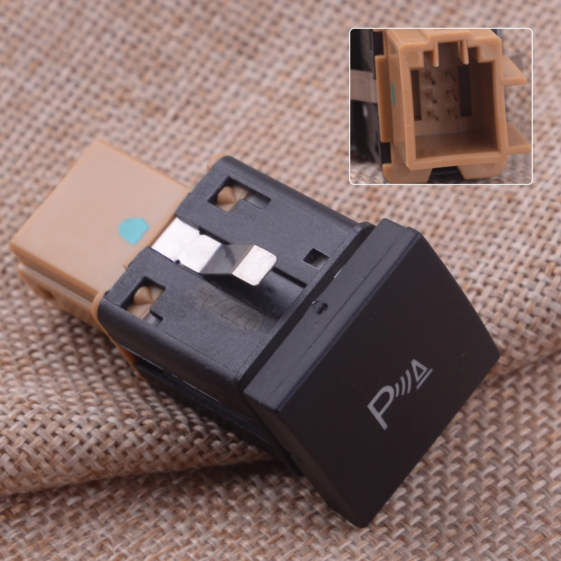 

CITALL 6 pin Car Parking Sensor Aid Assist Auxiliary Button Switch Control 1TD927122 Fit for VW Golf MK6 2010 2011 2012 2013