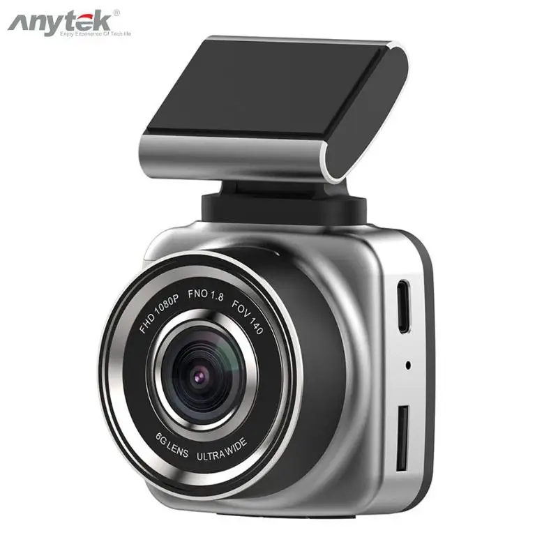 Anytek Q2N Full HD 1080 p Мини Автомобильный видеорегистратор 135 объектив видеорегистратор