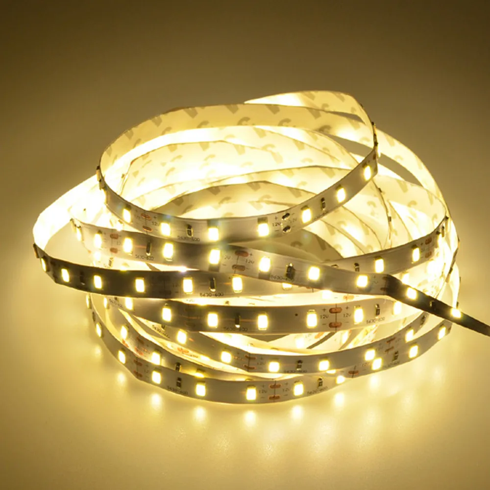 MUQGEW 12V 5M SMD 5630 300LED водонепроницаемый гибкий теплый холодный белый фея полоса света