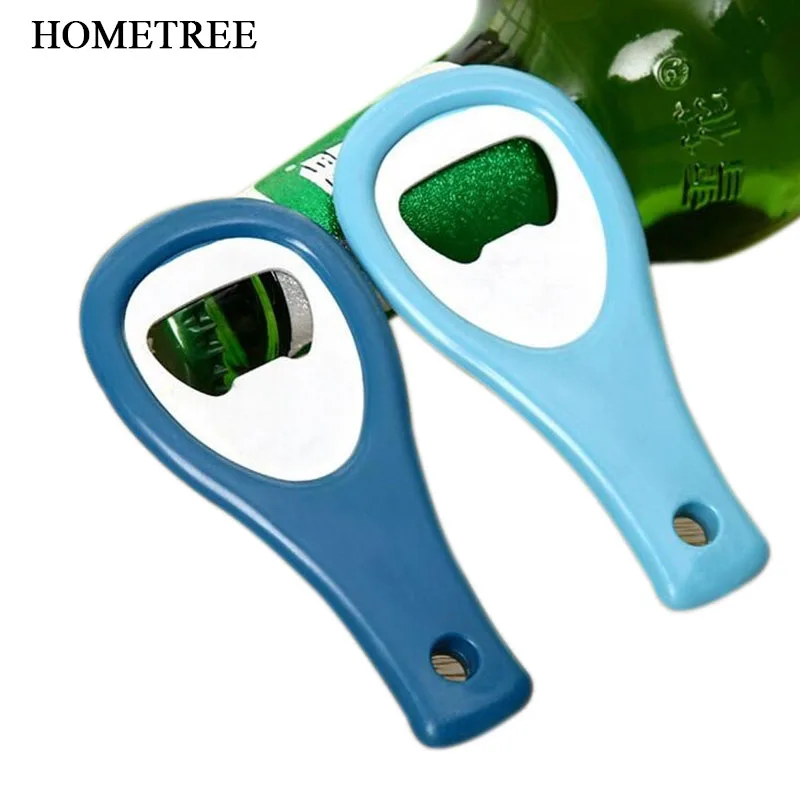 

HOMETREE 1Pc Creative Stainless Steel Beer Bottle Opener Kitchen Tool With A Handy Key Chain Party Supplies Openers Gadgets H519