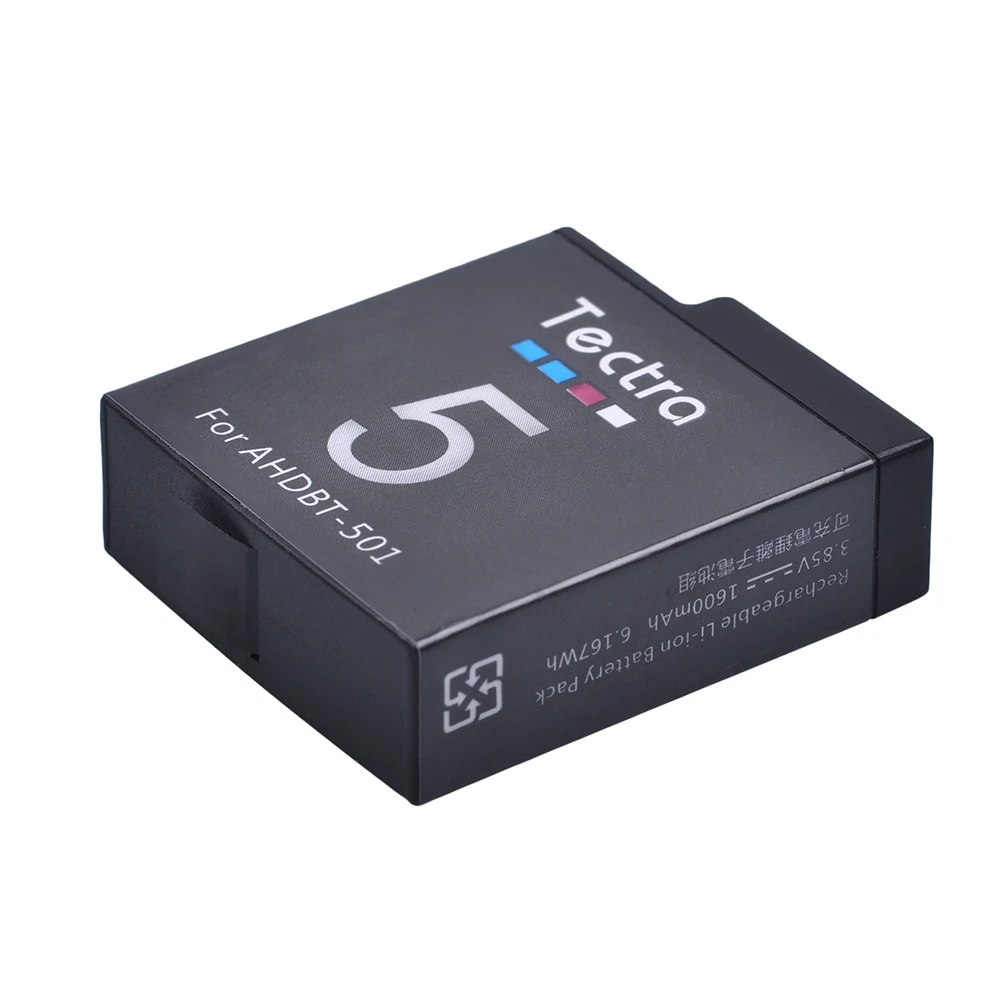 

1PCS 1600mAh AHDBT-501 AHDBT501 Battery for GoPro Hero 5 Hero 6 Hero 7 GoPro Camera Gopro Hero5 4K Camera