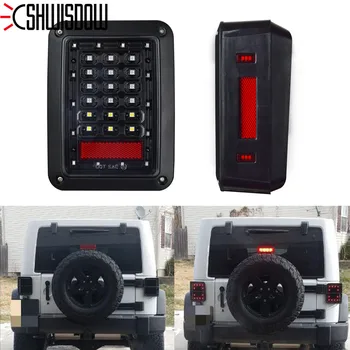 

USA/European Version Led Tail Lamps For Jeep Wrangler JK 07-17 Car Tail Lights Series Rear Lamps Brake Reverse Light Turn Signal