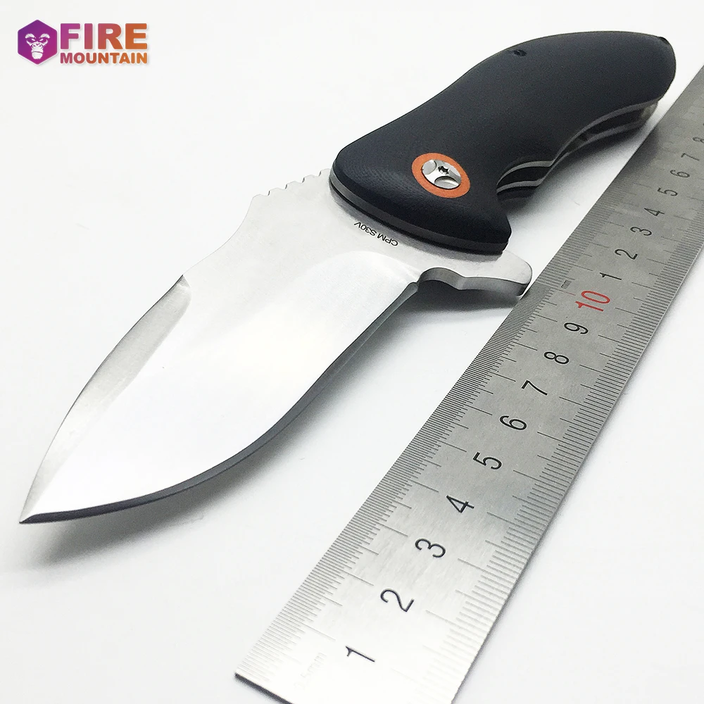 

BMT C187 Ball Bearing Flipper Folding Blade Knife Rubicon CPM-S30V G10 Handle Camping Survival Knives EDC Outdoor Tool OEM