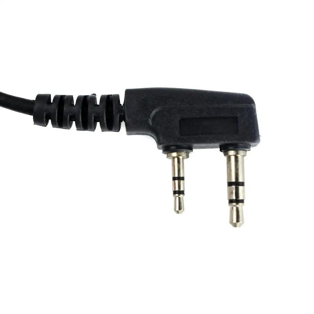 2 контактный PTT MIC наушник вкладыш для KENWOOD QUANSHENG PUXING 'd xun TYT BAOFENG|ptt mic|baofeng earpiecekenwood