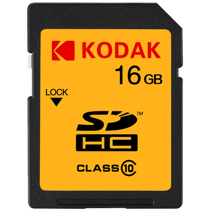 Kodak sd карта 16 ГБ 32 ГБ карта памяти класс 10 высокая скорость Tarjeta sd для Canon Nikon sony камера карта цифровая зеркальная камера - Емкость: 16G U1