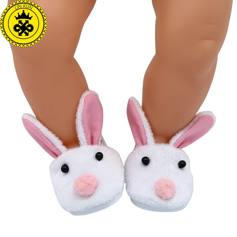 Baby Born font b Doll b font Shoes Cute Rabbit Bear Sshoes Fit 43cm Zapf Baby