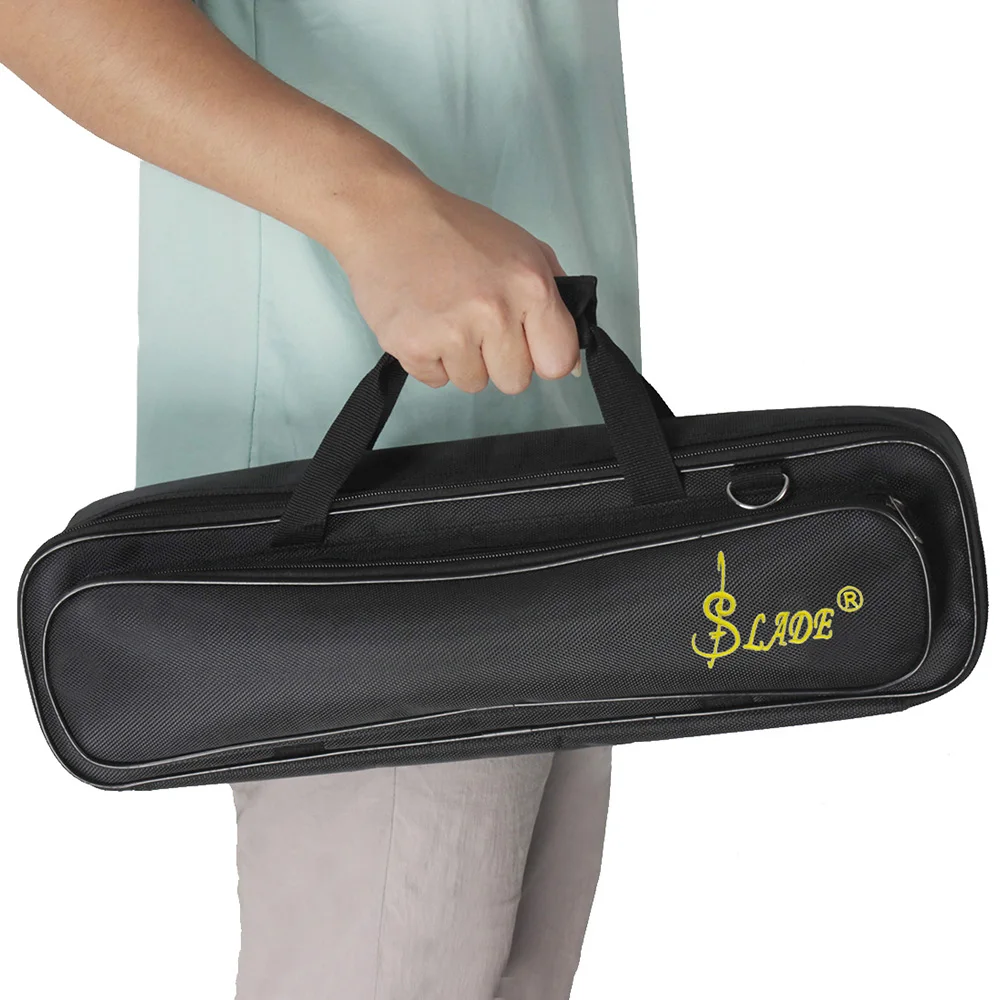 

Padded Flute Bag Backpack Concert Flute Soft Case Lightweight with Carry Handle Shoulder Strap Woodwind Instruments Accessories