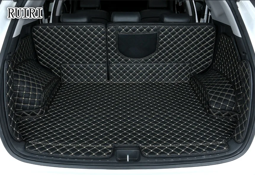Best quality! Full set car trunk mats for Hyundai Tucson 2019-2015
waterproof durable boot carpets cargo liner for Tucson 2018