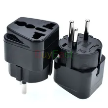 2 x Израиль мобильный адаптер штепсели универсальный выход изменения AU/US/EU/UK Израиль 3 Pin заземляющая вилка адаптера переменного тока 10A 250 V
