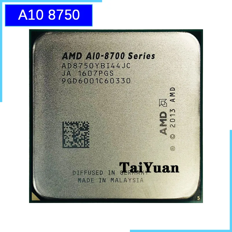 AMD A10-Series PRO A10-8750B A10 8750 3,6 г 65 Вт AD8750YBI44JC/AD875BYBI44JC гнездо FM2