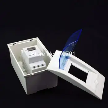 

DIN Rrail Digital Programmable Timer TP8A16 THC15A AHC15A 12V/24V/48VDC 110/220V 16A Time Relay w Weather Proof Distribution Box