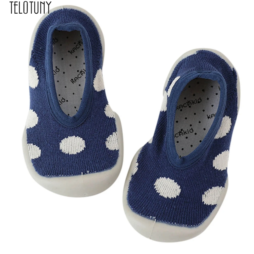 

TELOTUNY First Walkers Baby Infant Toddler Girls Boys Print Winter Warm Prewalker Socks Shoes Baby Ctue Shoes Fashion New nov29