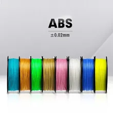 ABS 3D Printer Filament 1 75mm 1kg 100 No Bubble Consumable Glow In Dark ABS 3D