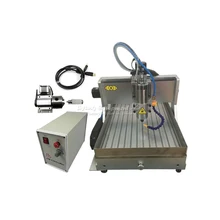 4axis Mini CNC Router wood cnc 3040 2200w Aluminum Copper Metal Engraving cnc Milling Machine strong structure oxidation process surface cnc milling machine 500w 3040