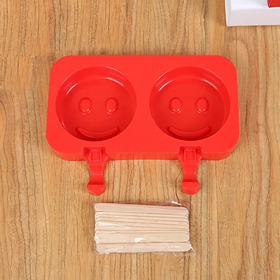 Smileyface Сладкая жизнь* DIY выпечки формы мультфильм домашнее мороженое плесень да - Цвет: Smileyface
