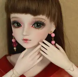 Полный комплект наивысшего качества 1/3 BJD Девушка 60 см ПВХ куклы парик одежда все включено ночь Лолита Reborn Baby Doll qina лучший подарок для