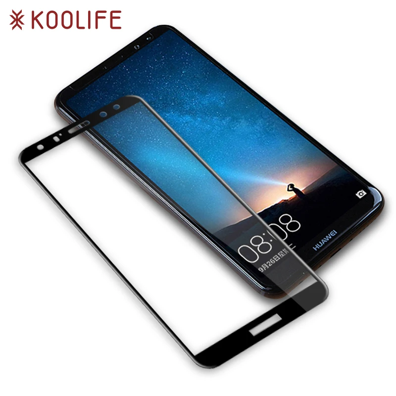 Закаленное Стекло для huawei Коврики 10 Lite Nova 2i Honor 9i Экран протектор G10 Maimang 6 полный