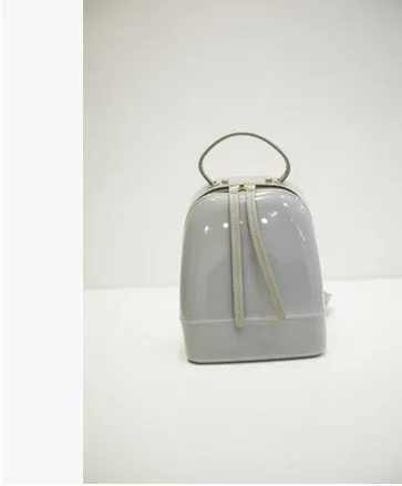

Jelly Backpack Candy Backpacks Teenage Girls Plastic Silicone Waterproof Transparent Backpack PVC School Bag Mochila Feminina