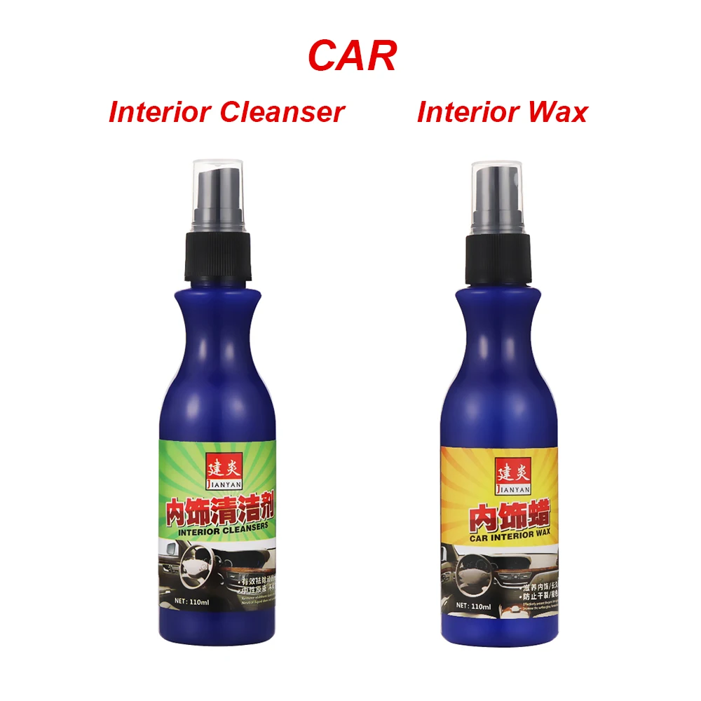 100ml Auto Liquid Cleaners/Wax Detergent Car Interior Refurbisher Agent
