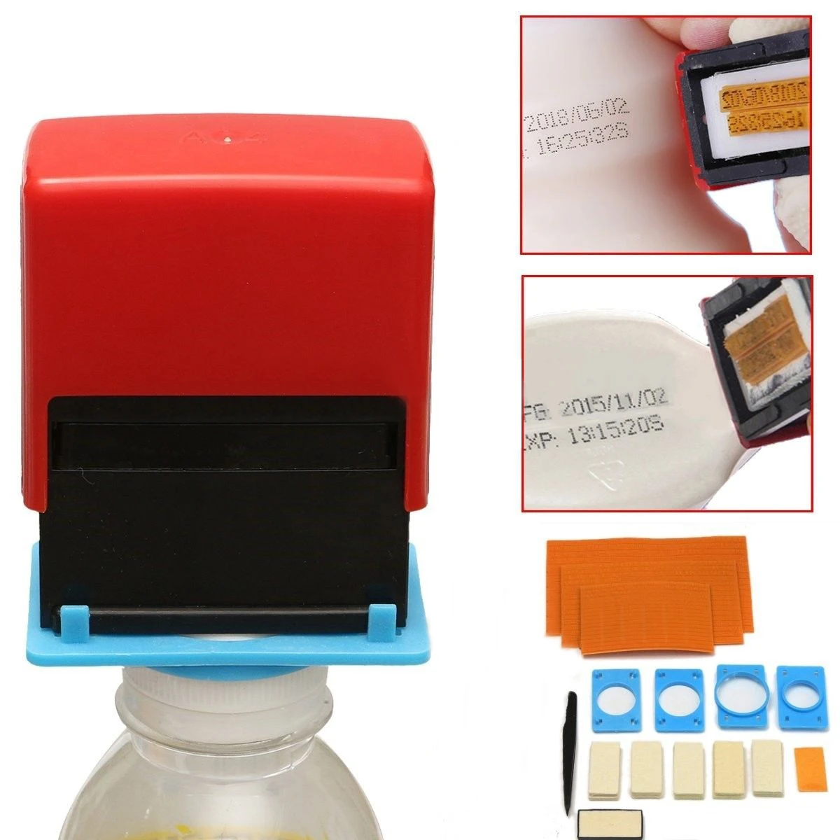 Bottle Handheld Coding Tool Expiration Production Date Numbers Manual Printer kit Clear Printing Machine a4 725530mm Bottle Handheld Coding Tool Expiration Production Date Numbers Manual Printer kit Clear Printing Machine a4 725530mm