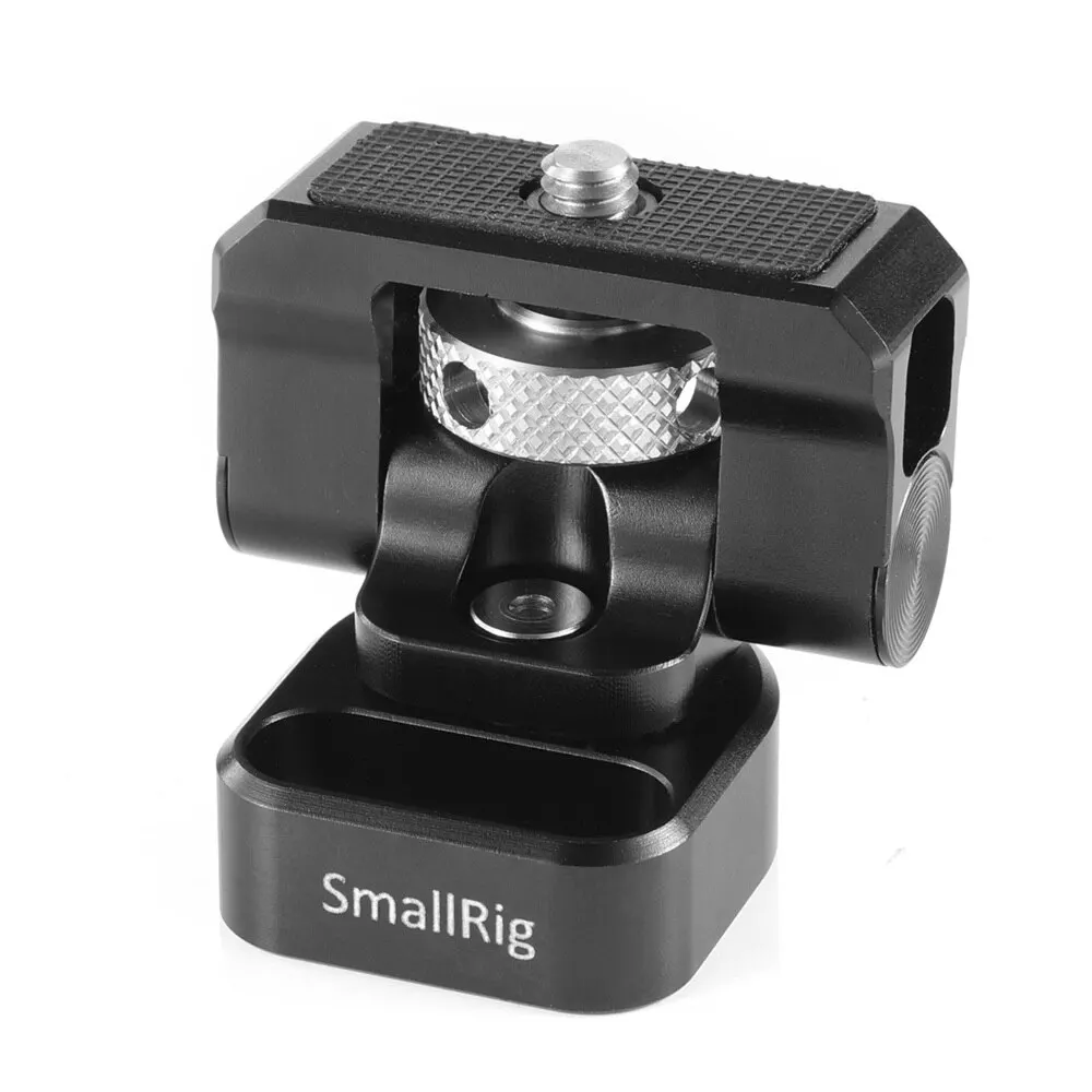 

SmallRig Adjustable Monitor Adapter Mic Holder Can Swivel 360 degree and Tilt 150 degree Monitor Mount for Monitor BSE2294