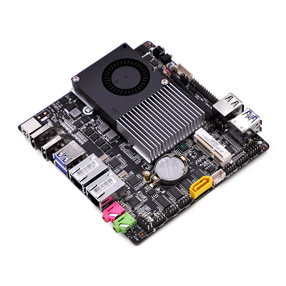 

4*COM Celeron 3215U Industrial Motherboard , LVDS ,Support Win OS/Linux X86 DC 12V, 15W, USB3.0 ,POS,Office