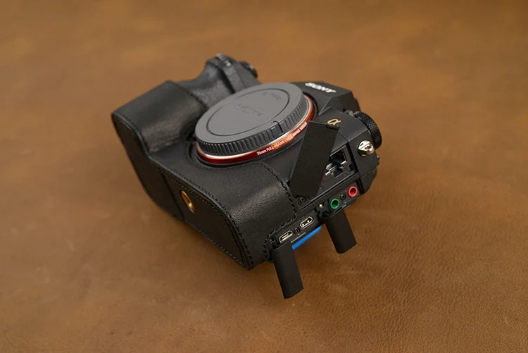Бренд AYdgcam чехол для камеры из натуральной кожи Sony A9 A7R III Mark сумка ручная работа