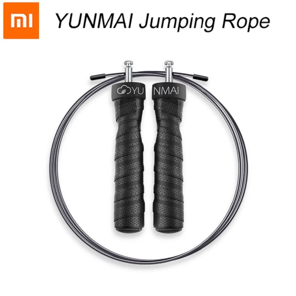 Xiaomi yunmai Спортивная Скакалка цельный подшипник двойной трос тяжелый