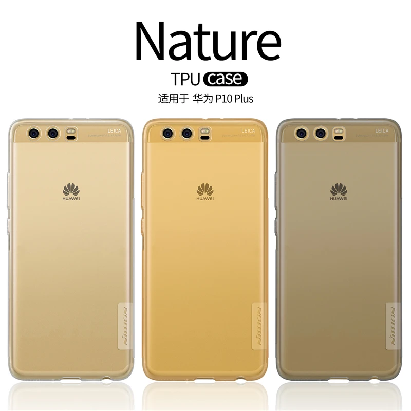 

NILLKIN For Huawei P10 Plus Case Cover Transparent Soft TPU Silicone Cover For Huawei P10 Plus Case Protective Shield