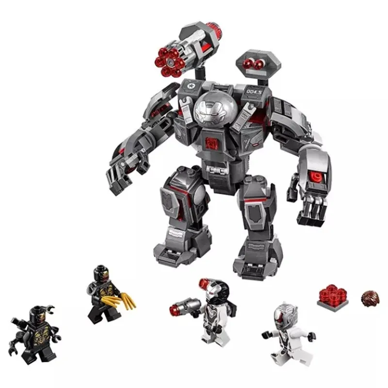 

2019 Marvel Legoings Avengers 4 iron Man War Machine Buster Block Set Antman Figure building Brick Toy Compatible
