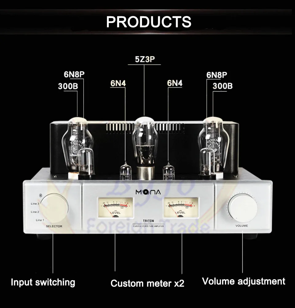 300B HM-7 Bluetooth Ламповый усилитель одноконцевый ламповый усилитель 5Z3P выпрямитель Hifi стерео звуковая вакуумная трубка Amp 220 В или 110 В