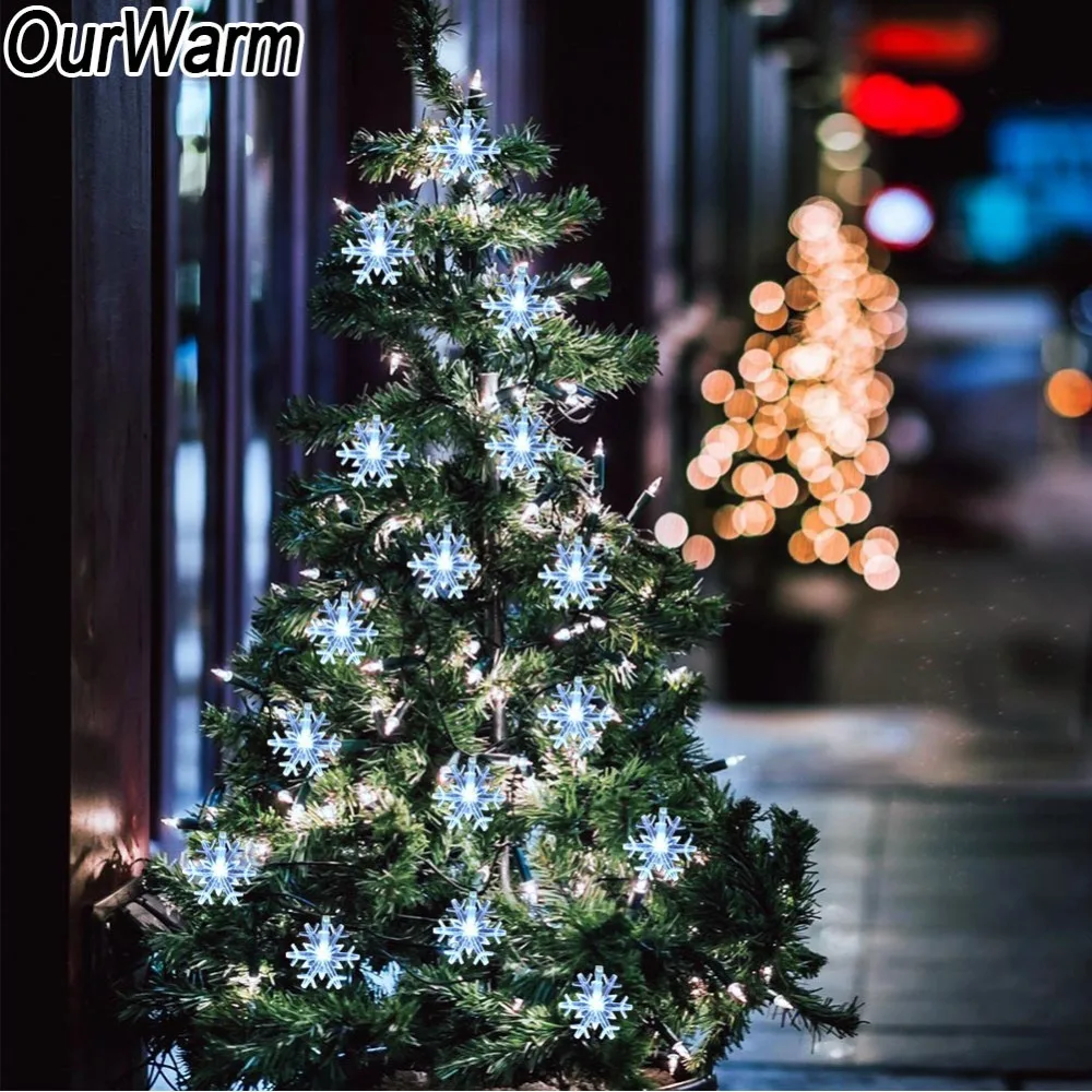 Us 3 59 10 Off Ourwarm Led Christmas Tree Lights 4m 20leds Snowflake Light String For Xmas Wedding Home Garden Garland Party Supplies In Us 3 59 10 Off Ourwarm Led Christmas Tree Lights 4m 20leds Snowflake Light String For Xmas Wedding Home Garden Garland Party Supplies In
