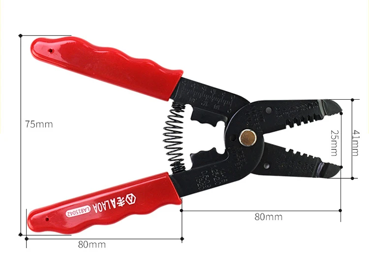 LAOA 7 в 1 многофункциональные щипцы для зачистки проводов обжимные плоскогубцы Электрический стрижка провода режущий ручной инструмент