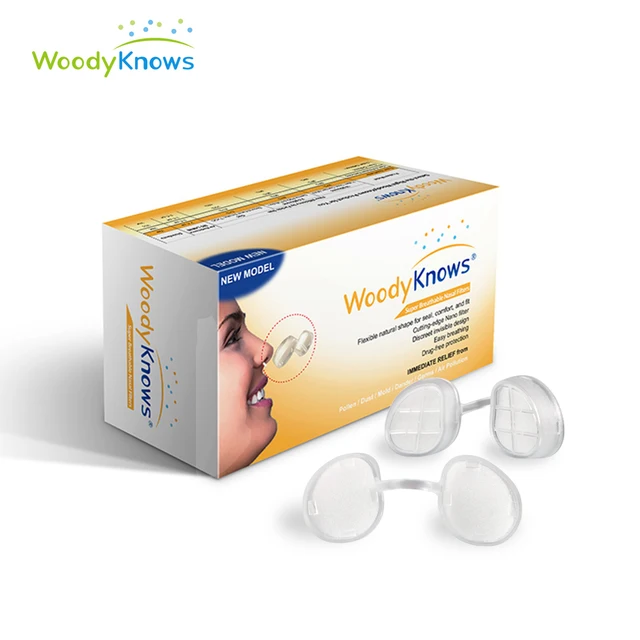 Super Breathable nasal filter Invisible Sports Mask Anti Pollen Dust