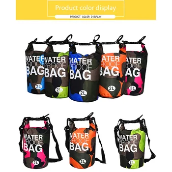 

Waterproof Bag Ultralight Camping Dry Organizer Drifting Portable Durable Swimming Bag Trekking Camouflage Outdoor Dry Bag