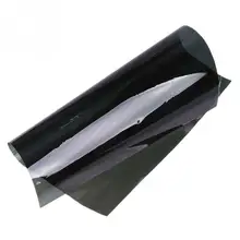 Черная односторонняя солнечная зеркальная декоративная пленка для окна непрозрачная термоконтроль Солнцезащитная наклейка тонировка домашний декор 40*500 см