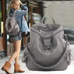 Stacy сумка 072716 горячая Распродажа Дамская Мода pu кожаный рюкзак женский повседневное дорожная