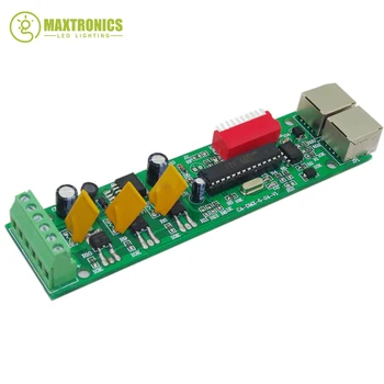 

Best price 1 pcs 3 Channel with RJ45 DMX512 LED Decoder led controller for led strip light led lamp