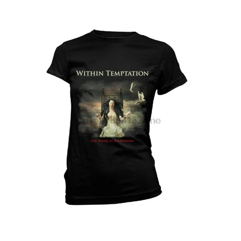 

Within Temptation 'The Heart Of Everything' Girlie T shirt - NEW