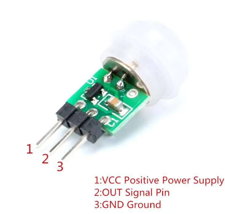 Мини ИК-пироэлектрический инфракрасный PIR датчик движения человека автоматический детектор модуль AM312 Датчик постоянного тока 2,7 до 12 В