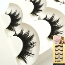 Nuevos 5 pares de pestañas falsas gruesas pestañas falsas largo maquillaje pestañas maquillaje fake lashes extensione envío libre S21