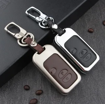 

Car Key Holder For Toyota Land Cruiser Prado 150 Camry Prius Crown For Subaru 2013 2014 Foreste Outback XV Legacy Key Cases