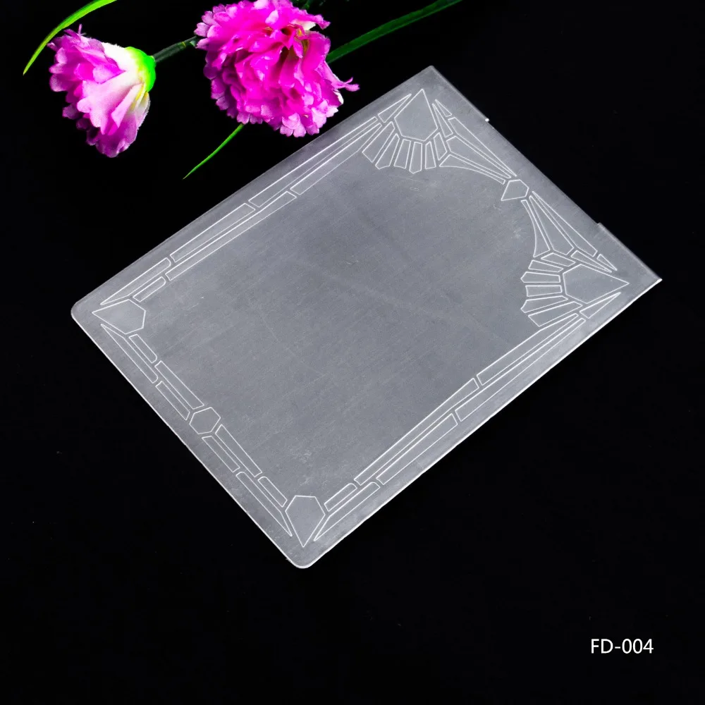 

square frame design diy cutting dies SCRAPBOOKING PLASTIC EMBOSSING FOLDER